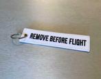 Nieuw : Remove Before Flight Sleutelhanger Wit, Verzenden, Nieuw, Transport