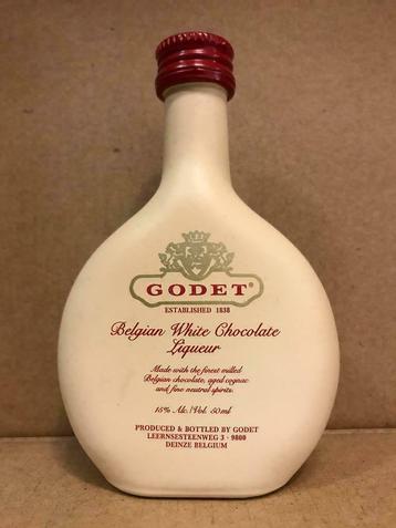 Godet - White Chocolate Liqueur - Mignonnette d'alcool - 5cl, Autres régions, Enlèvement ou Envoi, Pleine, Comme neuf