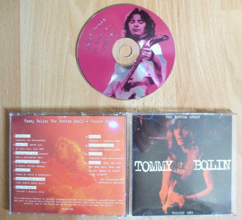 CD TOMMY BOLIN - THE BOTTOM SHELF 1 DEEP PURPLE ROCK, Cd's en Dvd's, Cd's | Hardrock en Metal, Zo goed als nieuw, Ophalen of Verzenden