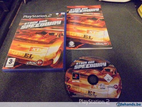 Playstation 2 Stock Car Speedway (orig-compleet), Consoles de jeu & Jeux vidéo, Jeux | Sony PlayStation 3, Utilisé, Enlèvement ou Envoi
