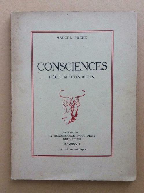 Marcel Frère - Consciences (1927), Boeken, Literatuur, Ophalen of Verzenden