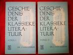 Geschiedenis der Griekse en Romeinse literatuur (BV20), Ophalen of Verzenden, Gelezen