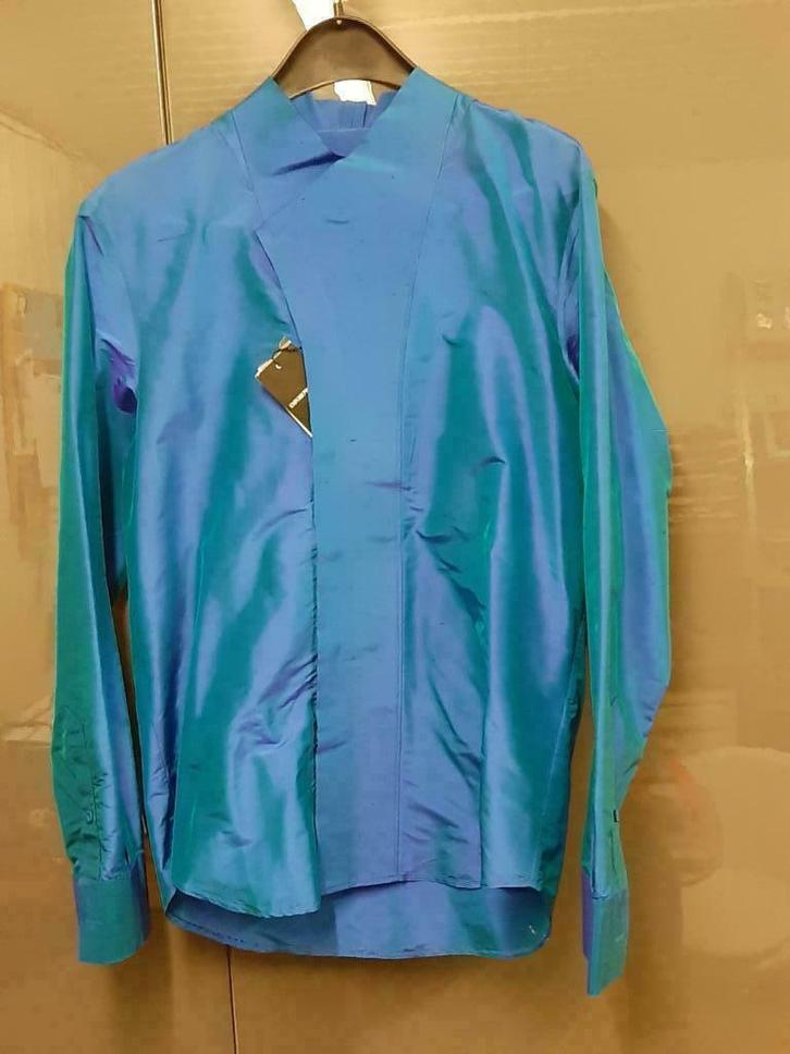 Hemden, Kleding | Heren, Overhemden, Zo goed als nieuw, Halswijdte 41/42 (L), Blauw, Ophalen of Verzenden