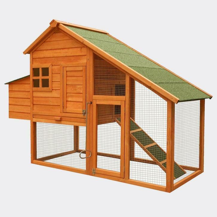 Poulailler XXL poules maison poule clapier coq abri poules, Dieren en Toebehoren, Pluimvee | Toebehoren, Nieuw, Kippenhok of Kippenren