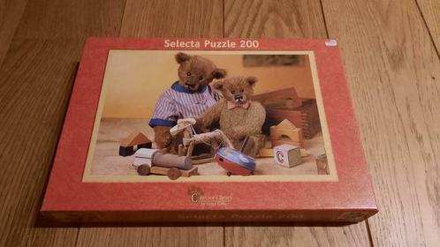 Selecta Puzzel 200 stukjes Collector's Bears, Kinderen en Baby's, Speelgoed | Kinderpuzzels, Zo goed als nieuw, Meer dan 50 stukjes