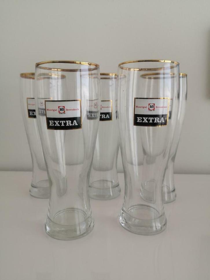 Glazen Moortgat Breendonk Extra, Verzamelen, Biermerken, Zo goed als nieuw, Glas of Glazen, Duvel, Ophalen of Verzenden