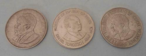 3 munten - munten Kenya, Postzegels en Munten, Munten | Afrika, Losse munt, Overige landen, Ophalen of Verzenden
