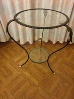 Table d'appoint en fer forgé, Ophalen of Verzenden