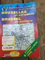 Plan de Bruxelles - Brussel, Livres, Carte géographique, Utilisé, Enlèvement ou Envoi, Belgique