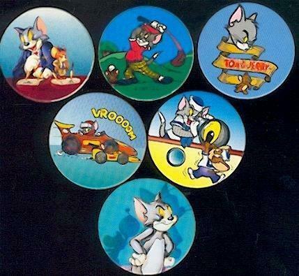 ruilen: Tom & Jerry Roda Tommy's (pog's), Verzamelen, Overige Verzamelen, Nieuw, Verzenden