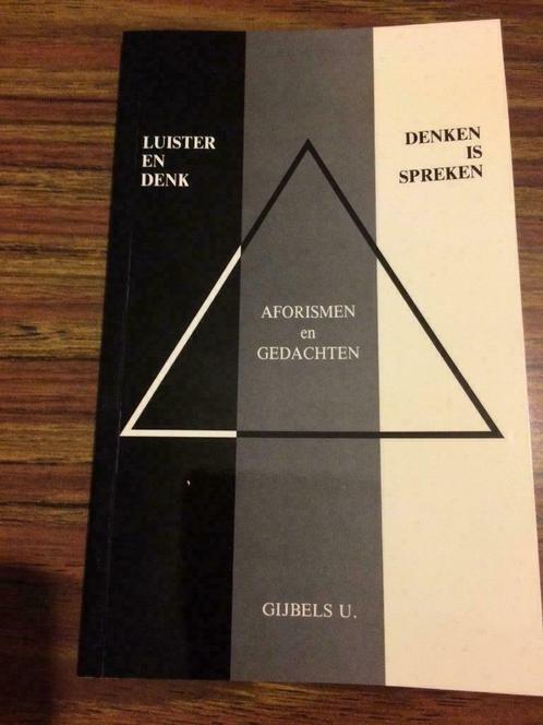 Aforismen en gedachten, Livres, Ésotérisme & Spiritualité, Neuf, Spiritualité en général, Enlèvement ou Envoi