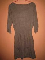 Kleed jurk + bijpassende cardigan, Brun, Taille 38/40 (M), Porté, Enlèvement ou Envoi