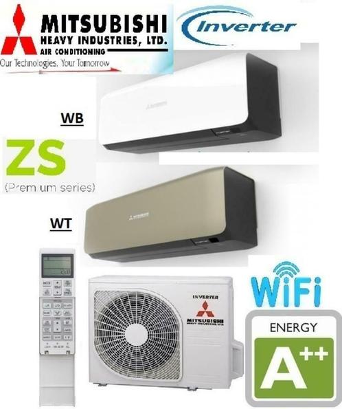 Mitsubishi Premium Design  A++  R32  wifi  2,5kw - 5kw, Elektronische apparatuur, Airco's, Nieuw, Wandairco, 100 m³ of groter