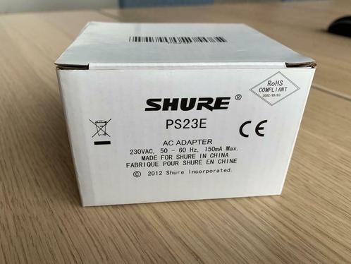 Shure AC Power adapter PS23E, Audio, Tv en Foto, Overige Audio, Tv en Foto, Nieuw, Ophalen of Verzenden