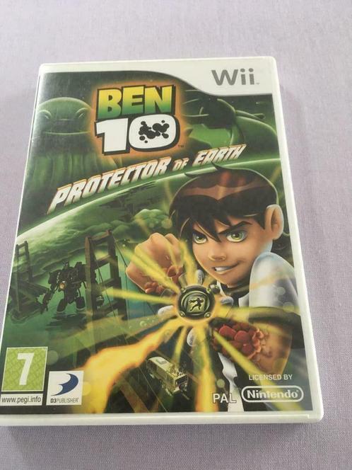 WII Ben 10 Protector of Earth, Consoles de jeu & Jeux vidéo, Jeux | Nintendo Wii, Comme neuf, Aventure et Action, 2 joueurs, À partir de 7 ans