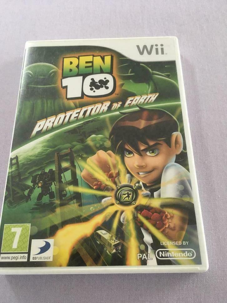 WII Ben 10 Protector of Earth, Games en Spelcomputers, Games | Nintendo Wii, Zo goed als nieuw, Avontuur en Actie, 2 spelers, Vanaf 7 jaar