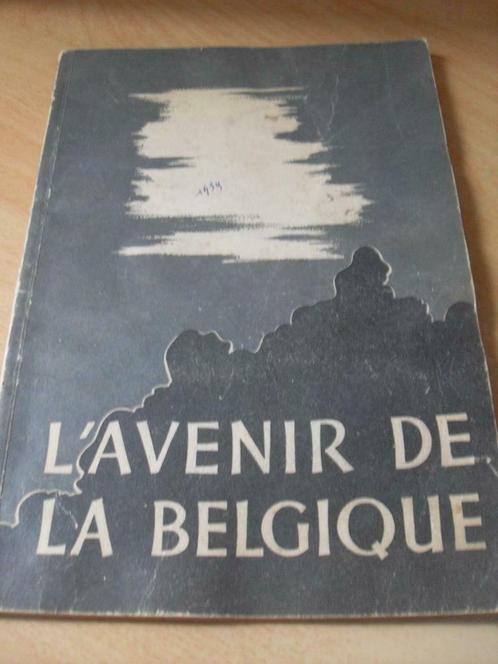 Livre " L'avenir de la Belgique " Hitler - 1939, Livres, Histoire & Politique, Utilisé, 20e siècle ou après, Enlèvement ou Envoi