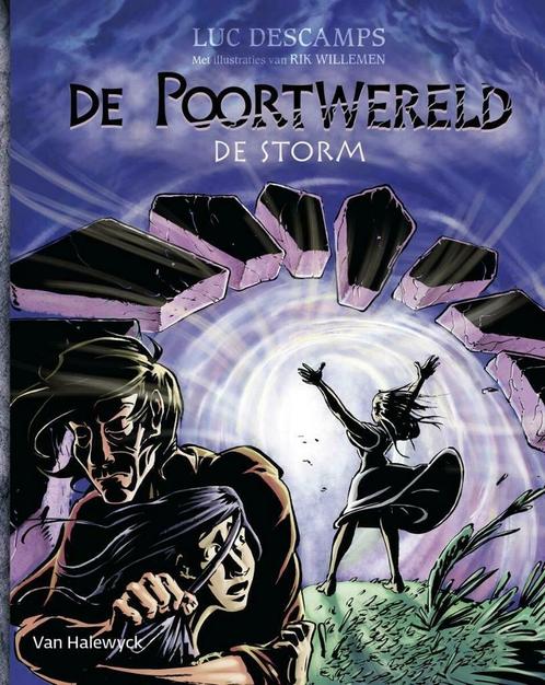 Luc Descamps - De poortwereld (2015), Livres, Livres pour enfants | Jeunesse | 13 ans et plus, Neuf, Fiction, Envoi
