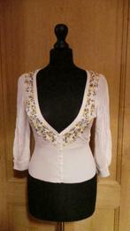 Gilet Sequins Merk Guess Nieuw, Ophalen of Verzenden, Nieuw, Maat 36 (S), Wit