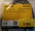 USB-A kabel -> 5V voeding (M5 VDC), Ophalen of Verzenden, Nieuw