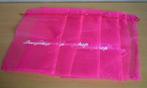 Set van 21 Fuchsia roze Organza zakjes, Hobby en Vrije tijd, Ophalen of Verzenden
