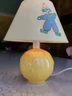 Lampe de chevet au décor de clown, Comme neuf, Moins de 50 cm, Enlèvement ou Envoi