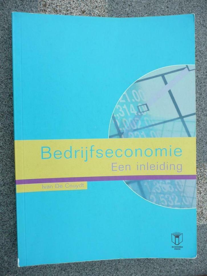BEDRIJFSECONOMIE : EEN INLEIDING, Boeken, Studieboeken en Cursussen, Zo goed als nieuw, Hoger Onderwijs, Ophalen of Verzenden