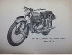 Manuel d'utilisation et d'entretion moto Excelsior 250cc,, Overige merken