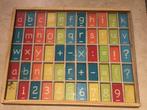 Houten letterdoos, met opbergdoos, Ophalen, Gebruikt