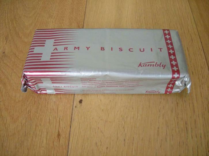 Biscuits d'urgence armée suisse, Collections, Objets militaires | Général, Enlèvement ou Envoi