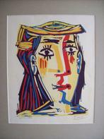 "Femme au Chapeau" d'après Pablo Picasso, Antiquités & Art, Enlèvement ou Envoi