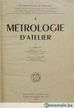 Métrologie d'atelier 1, technologie d'usinage,  Compain, Enlèvement ou Envoi, COMPAIN