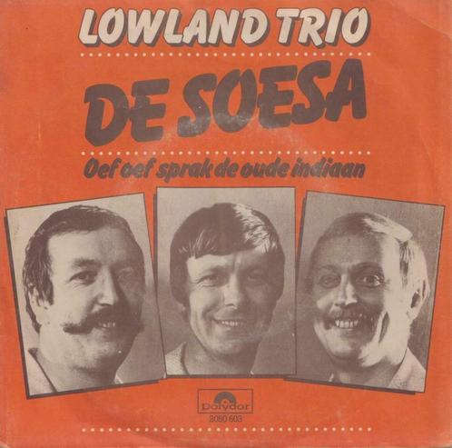Lowland Trio – De Soesa / Oef oef sprak de oude indiaan, Cd's en Dvd's, Vinyl Singles, Gebruikt, Single, Nederlandstalig, 7 inch