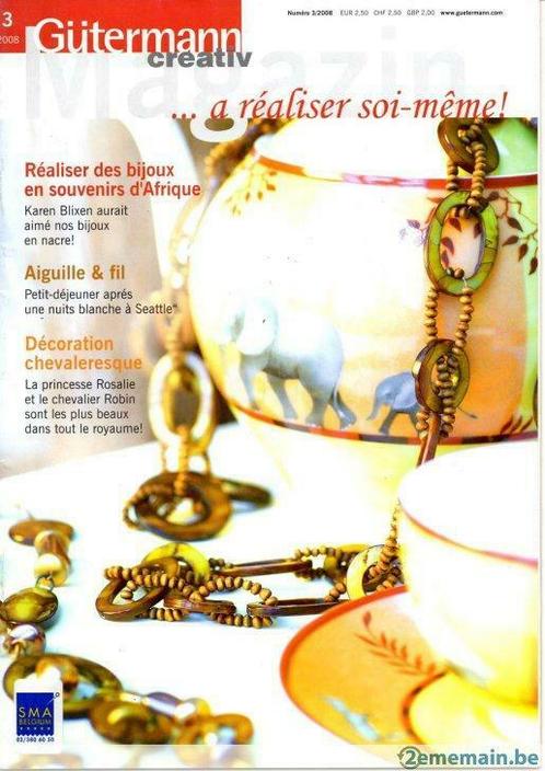 Livre : gütermann créativ magazin ... à réaliser soi-même !, Hobby & Loisirs créatifs, Hobby & Loisirs Autre, Neuf, Enlèvement ou Envoi
