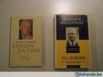 Hendrik Brugmans – 'Wij Europa' en 'Europa, en toch', Boeken, Geschiedenis | Nationaal, Ophalen, Gelezen