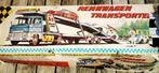 Asakusa toy blikken racewagen transporter met race wagens, Antiek en Kunst, Ophalen of Verzenden