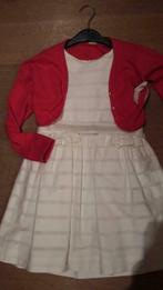 communiekleed blue bay mt 140 met bolero van  yottum, Enlèvement, Comme neuf