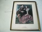 3 kaders met reproducties, Antiek en Kunst, Kunst | Overige Kunst, Ophalen of Verzenden