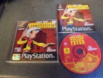 Playstation 1 Lucky Luke Westernkoorts (orig-compleet), Games en Spelcomputers, Games | Sony PlayStation 1, Ophalen of Verzenden