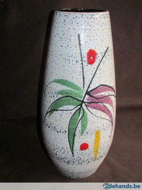 Vintage:  hoge vaas, Antiek en Kunst, Curiosa en Brocante, Ophalen of Verzenden