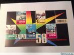 Expo 58 Wereldtentoonstelling te Brussel, Postzegels en Munten, Verzenden
