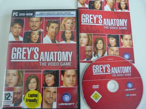 Grey's Anatomy : The Video Game [PC], Games en Spelcomputers, Games | Pc, Zo goed als nieuw, Puzzel en Educatief, 1 speler, Vanaf 12 jaar