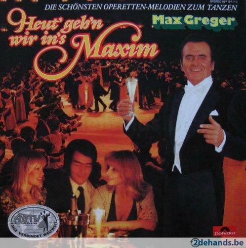 Max Greger - Heut' geh'n wir in's Maximim, CD & DVD, Vinyles | Dance & House, Enlèvement ou Envoi