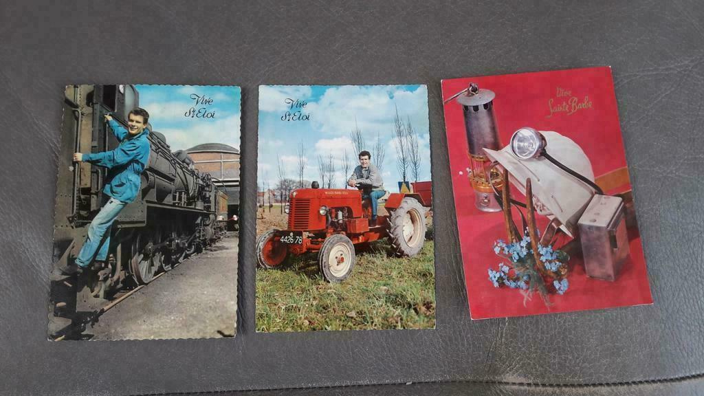 anciennes cartes postales St Eloy et Ste Barbe, Enlèvement ou Envoi, 1960 à 1980, Non affranchie, (Jour de) Fête