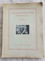 Antiquités vivantes à Java occidental - B Van Tricht - 1929, B. van Tricht - arts, Utilisé, Envoi, Autres régions