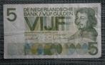Billet 5 Gulden Netherlands 1966, Enlèvement ou Envoi, Billets en vrac, Autres pays