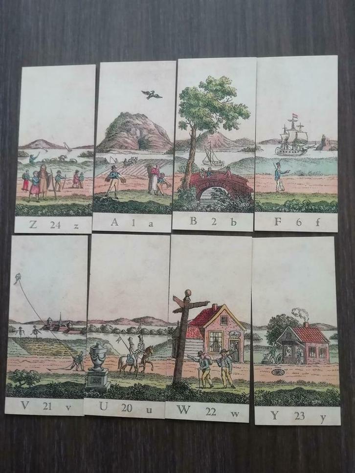 Krediet a/d Nijverheid 24 puzzelkaarten die altijd passen., Verzamelen, Speelkaarten, Jokers en Kwartetten, Ophalen of Verzenden