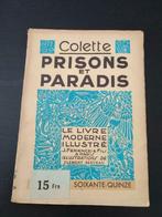 Prisons et paradis, Colette, Livres, Littérature, Utilisé, Enlèvement ou Envoi