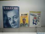3 Livres sur Coluche en EXCELLENT état. Envoi Poste 6 euros., Gelezen, Verzenden