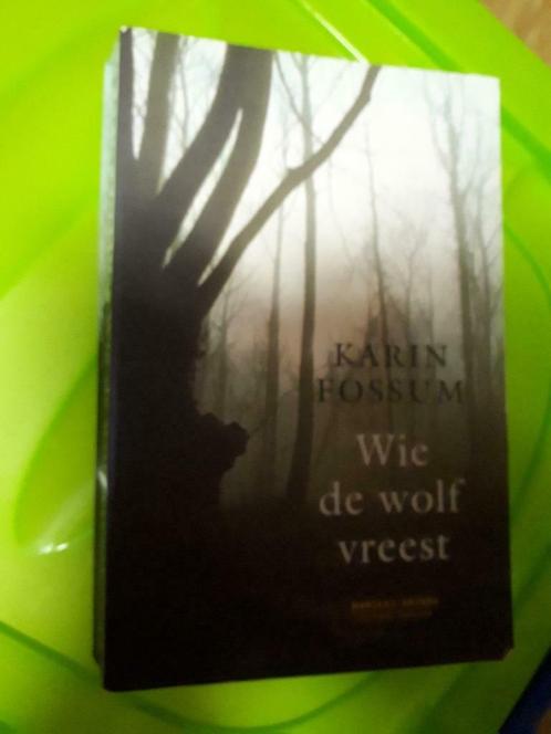 Wie de wolf vreest – K Fossum, Livres, Thrillers, Utilisé, Enlèvement ou Envoi